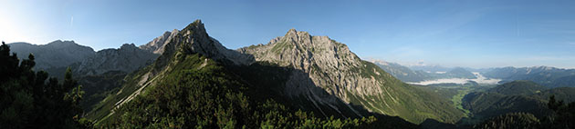Panorama Kl. Pyhrgas vom Mannsberg 